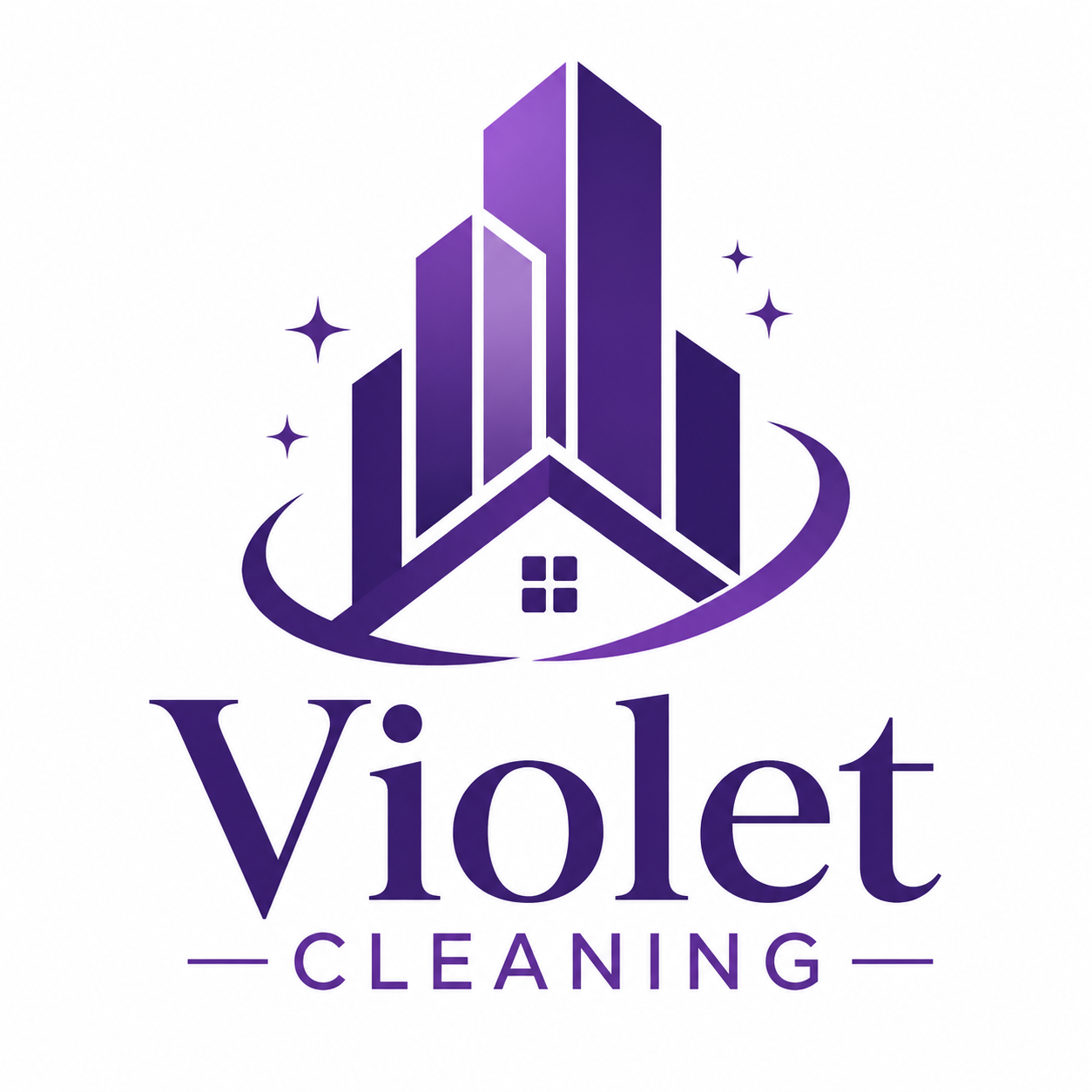 Логотип Violet Cleaning